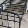 Single bed - black metal frame Image 3