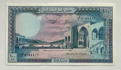 Lebanon 100 Livres 1988 Banknote