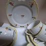vintage porcelain tea set. 22 piece set in very good condition. Image 4