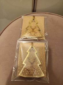 2 x scented cinnamon christmas sachets