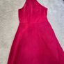 Faux suede high neck midi dress size 6 Image 6