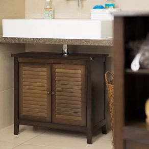 New Jasper Bamboo Under Sink 67 x 60cm Under Sink Cabinet