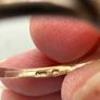 Vintage 9ct Gold Rope Twist Band Ring with Original 1987 Maltese Jeweler Box Image 4