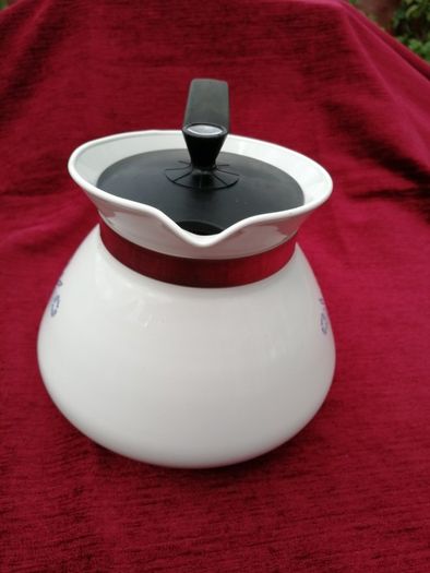 Vintage Corning Ware Coffeepot in Cornflower Blue