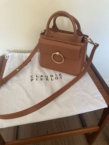 Claudie Pierlot Tan Leather Bag