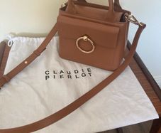 Claudie Pierlot Tan Leather Bag