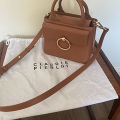 Claudie Pierlot Tan Leather Bag