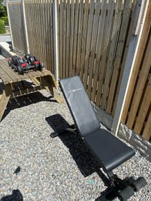 Adjustable Dumbbells and Weight Bench