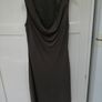 Karen Millen Dress Taupe Size 10 Image 3