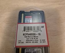 New 16GB DDR5 Kingston 4800mt/s Ram Sodimm
