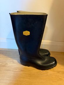Dunlop Rubber Boots Vintage UK10