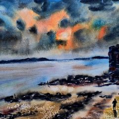 donabate co dublin watercolour