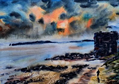 donabate co dublin watercolour