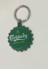Carlsberg beer Bottle Opener key ring