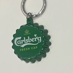 Carlsberg beer Bottle Opener key ring