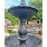Three Tier Fountain Cast Iron Black CH R 5700 Image 4