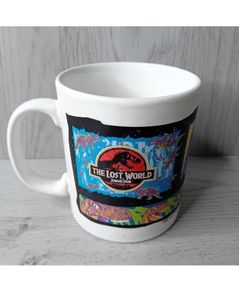 Jurrasic Park Lost World 1997 Mug Rare Retro Vintage Cup Tea Coffee Tetley