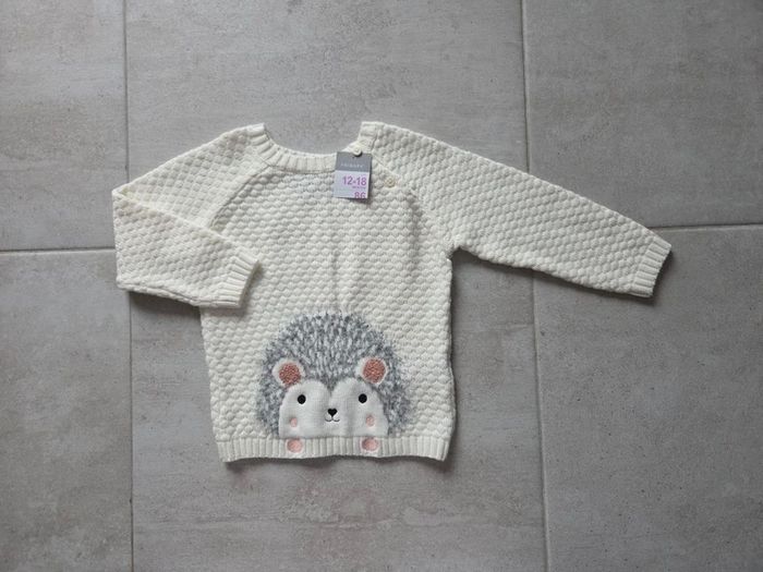 12-18m, With Tags Primark Hedgehog Jumper