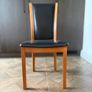 Set of 8 genuine Skovby Model 101 dining chairs, made in Denmark. Image 5