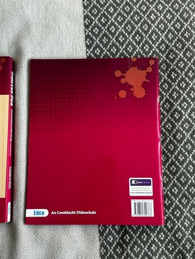 Fiuntas Nua Irish higher level leaving certificate book set