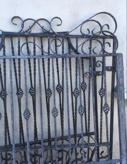 Wrought iron gates