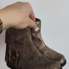 Brown suede leather shoes size 10