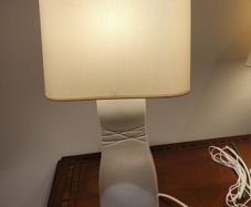 Belleek lamp