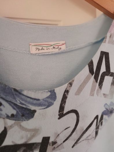 Blue Cotton Dress from Made in Italy