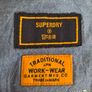 Superdry Men's Lumberjack WorkWear Button Down Shirt Size Medium Image 4