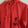 hooded men , Original Liverpool Strike Tracksuit With Hood - Red MEN jacket M hoodie Image 2
