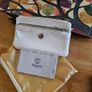 Textier White Patent Leather Coin Purse Image 4