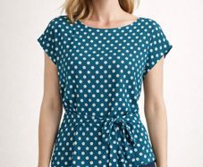 Ladies Polka Dot Top: Size S / 10-12