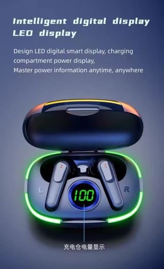 2025 PRO Bluetooth 5.1 Earbuds TWS Wireless In-Ear LED Display Noise Cancelling