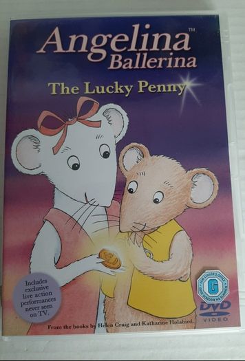 New vintage Angelina ballerina CD