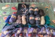 Wool and an unfinished jumper
