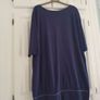 SHEEGO Navy Cotton  Dress Image 3