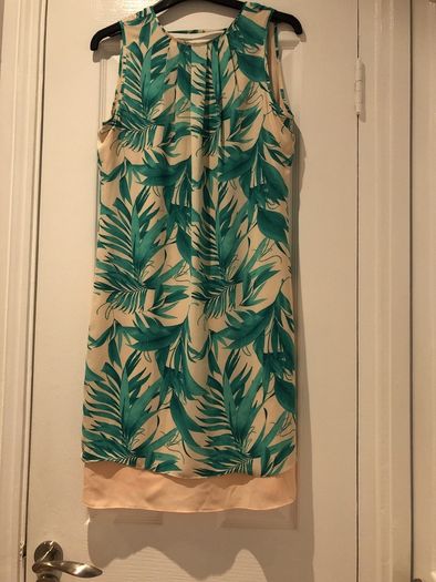 Leaf Print Dress BNWT