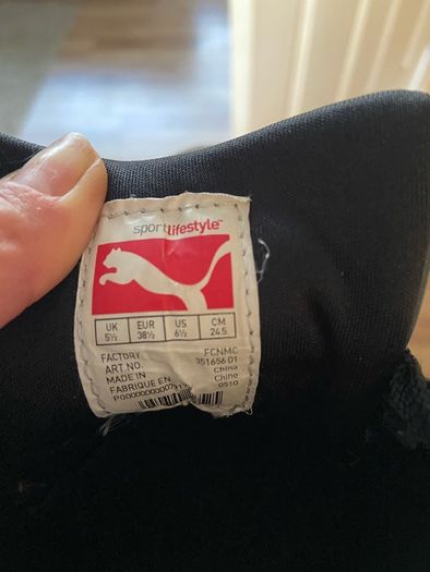 PUMA Unisex Hightop Trainers, size UK 5.5(38.5)