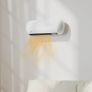 2000W Ceramic Electric Heater with Fan, Adjustable Thermostat, Wall Mounted - White Image 10