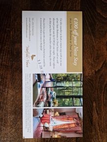 Marlfield House 100 euro off - use by 13 June