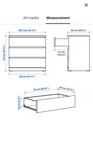 Chest of Drawers