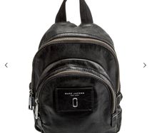 Marc Jacobs Mini Leather Backpack - Black