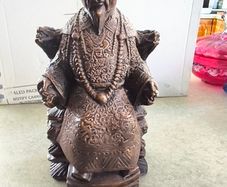 Chinese Emperor Resin Figurine