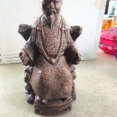 Chinese Emperor Resin Figurine