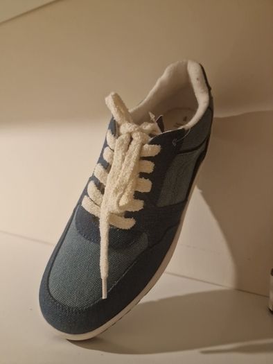 next denim trainers