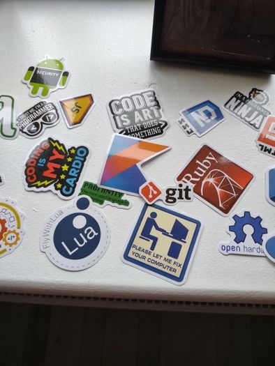 Geeks stickers for programmers