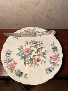 Aynsley Pembroke Serving Plate & Knife