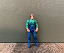 Vintage MASK Jacques Lafleur Figure - Kenner 1980s