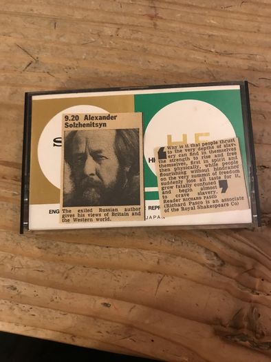 Alexander Solzhenitsyn interview