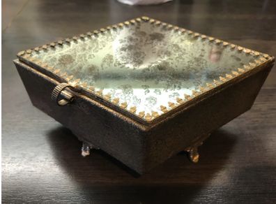 Vintage style jewellery box, brand NEW